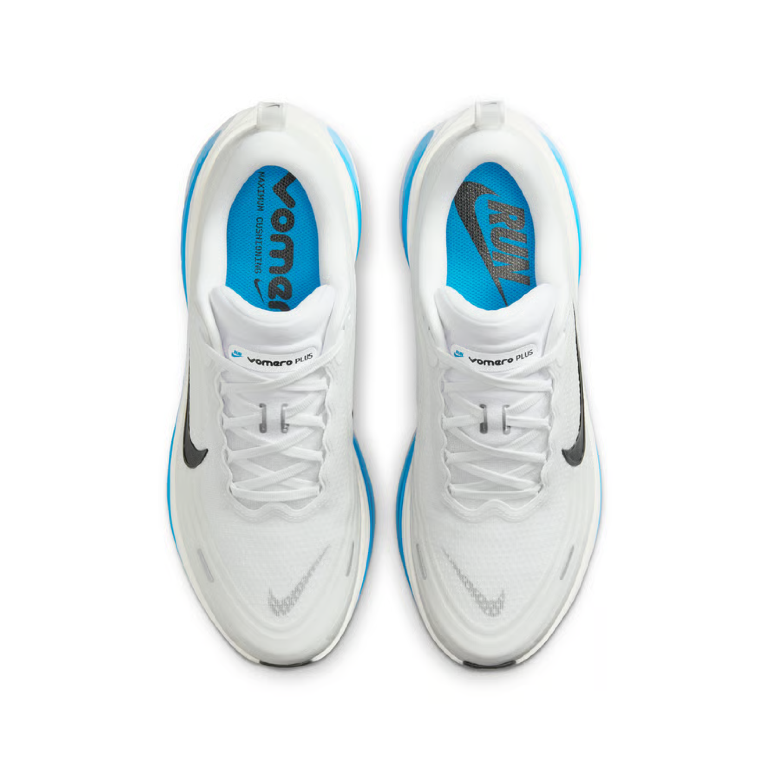 Nike - Vomero Plus HV8150-103 White Blue Hero Men-03 Nike - Vomero Plus - Image 3
