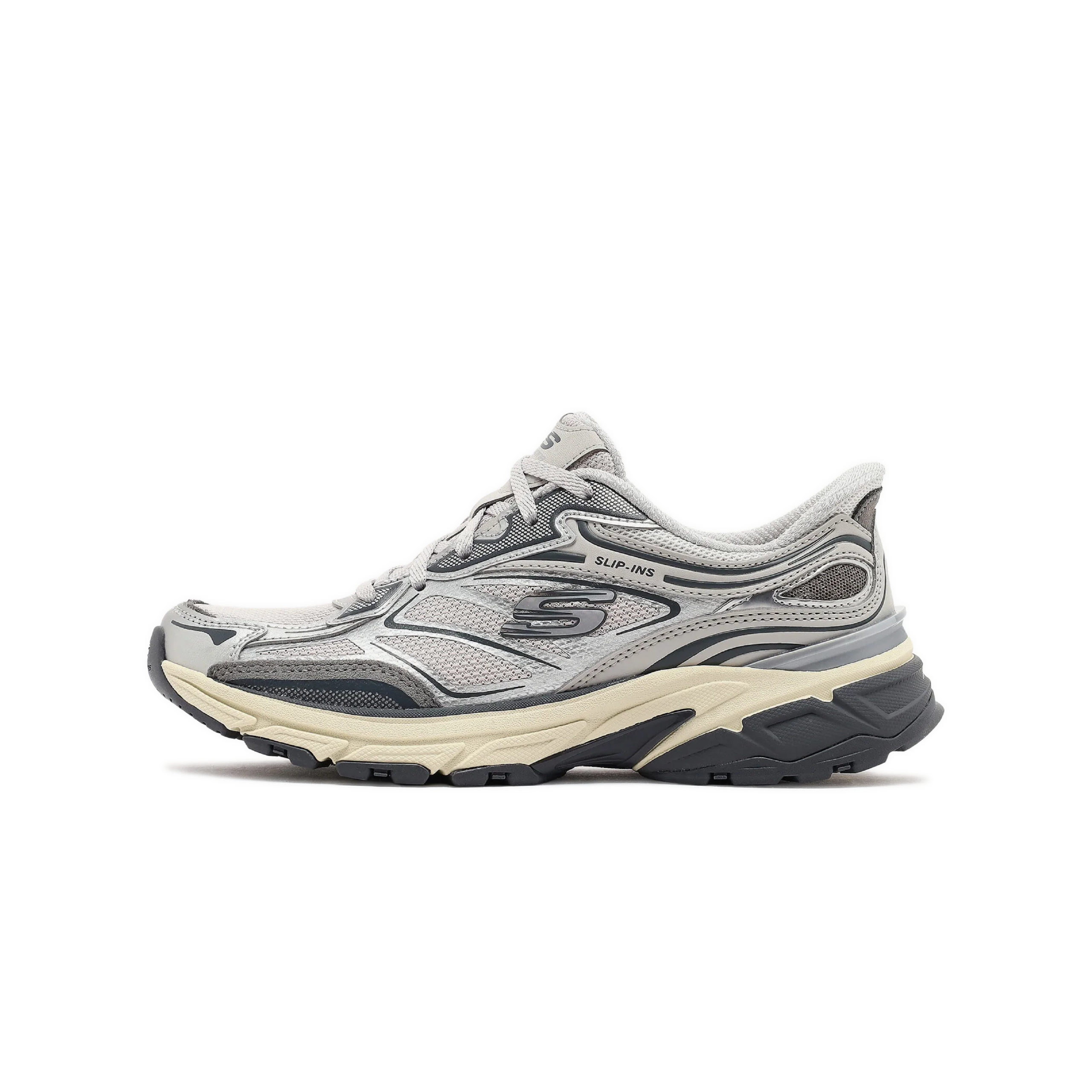 Skechers - Hands free Slip-Ins Stamina Sport SN150710 SIL wmn-01 Skechers - Hands Free Stamina Sport Slip-Ins