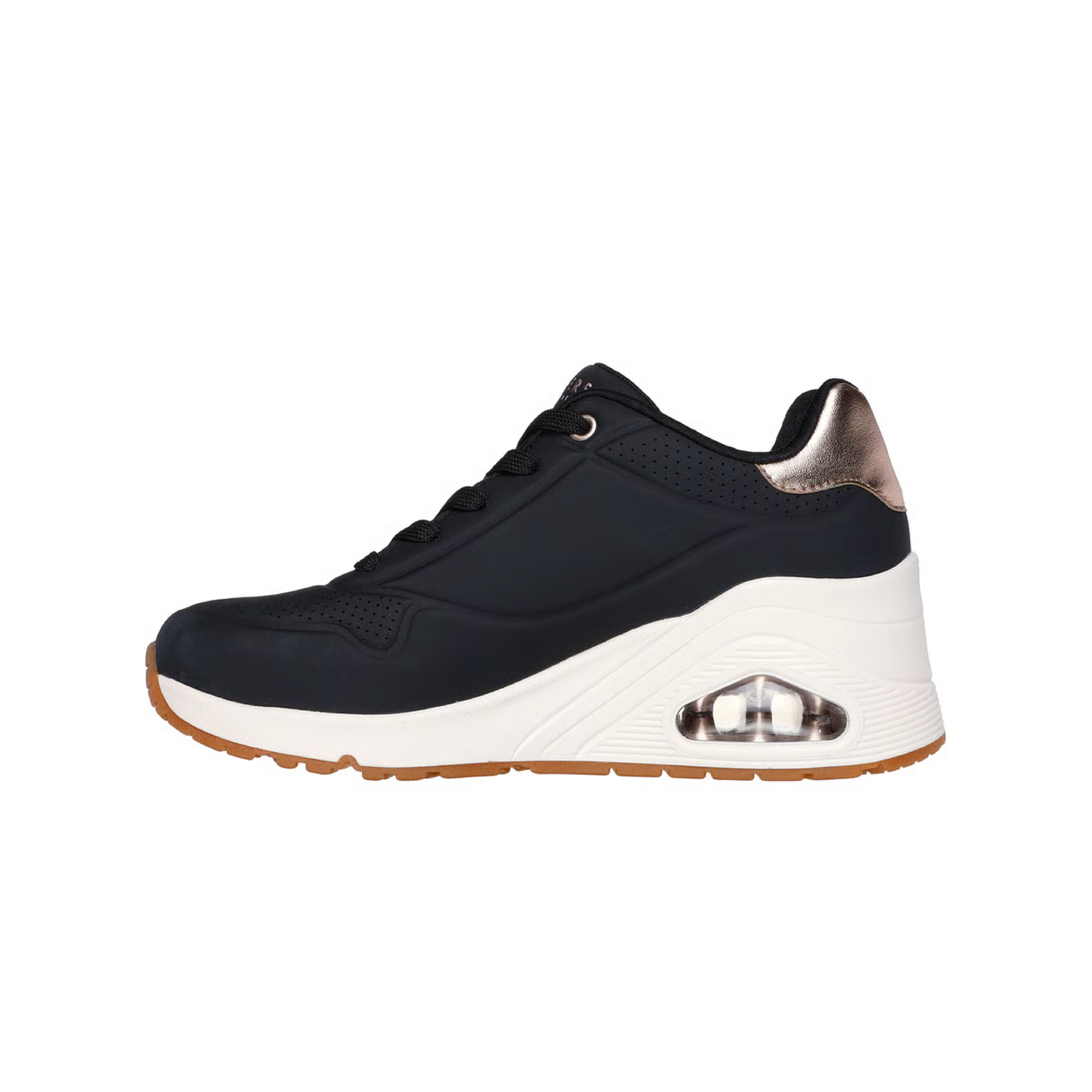 Skechers - Uno Wedge SN 177520 blk wmn-02 Skechers - Street Uno Wedge - Image 2