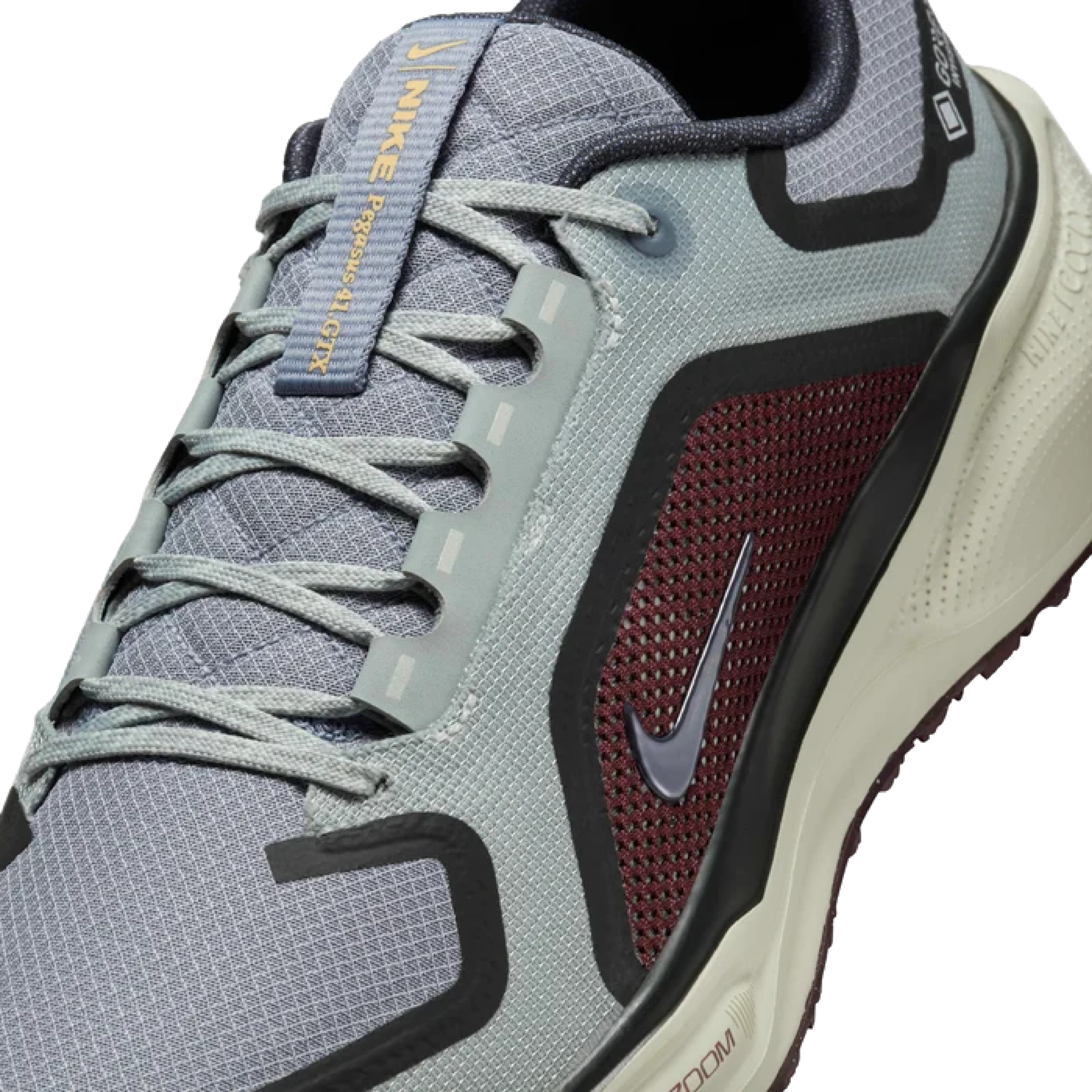 nike pegasus 41 fq1356 003 grey off white dark red gore tex 06 nike pegasus 41 fq1356 003 grey off white dark red gore tex 06