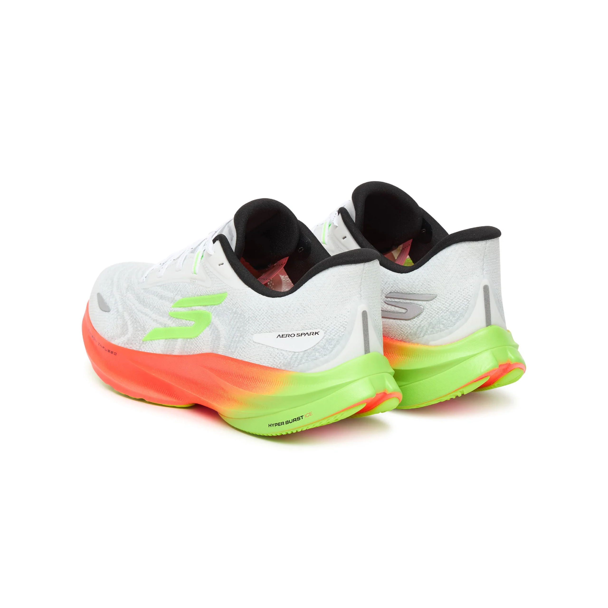 skechers aero spark white orange green wmn 01 skechers aero spark white orange green wmn 01