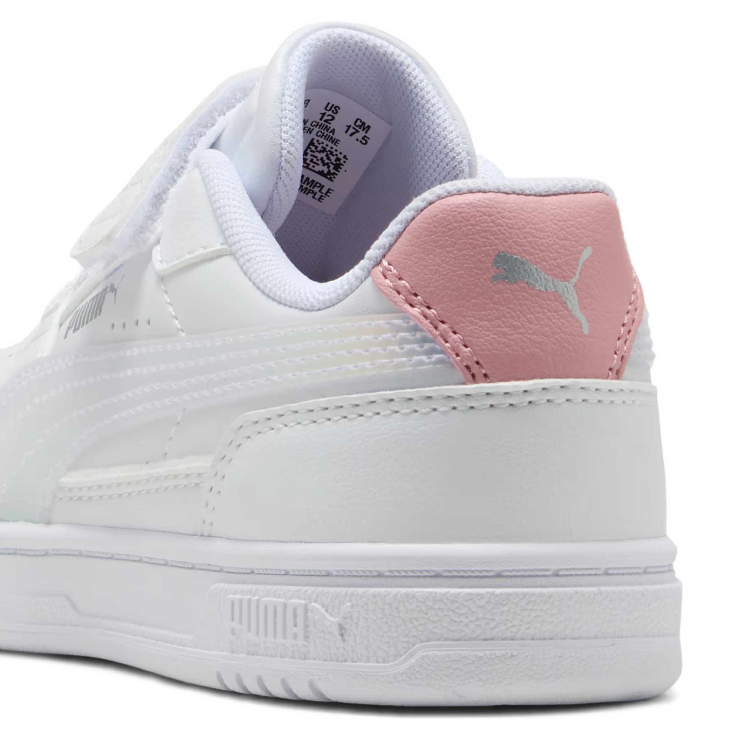 puma caven iii holo 2.0 406894 01 white pink kids 04 puma caven iii holo 2.0 406894 01 white pink kids 04