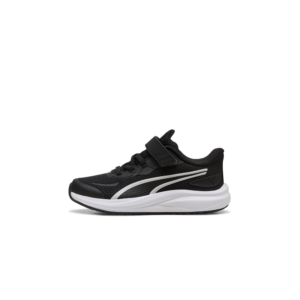 puma skyrocket 2 312414 01 black white kids 02